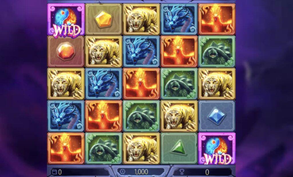 Tính thưởng nổ hũ Pg88 4 thần thú