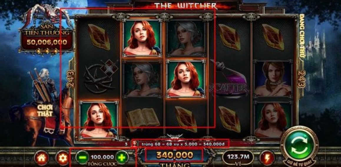 Ưu điểm vượt trội của các tựa game Nổ Hũ The Witcher Pg88